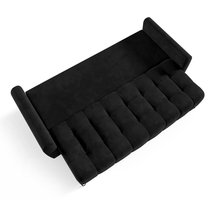 Minna Amon 13 three-seater sofa bed with storage, water-repellent velvet