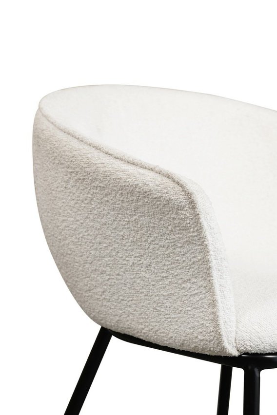 Immizes light cream upholstered chair