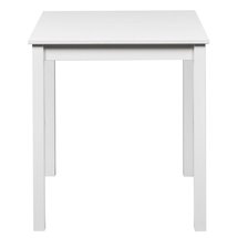 Silphium table 68x68 cm white