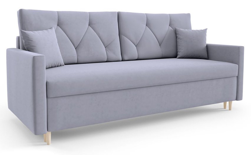 Zorra sofa bed with bedding container Paros 5 velour