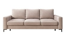 Mokpeo three-seater sofa bed with storage (Fabric: Velluto 02)