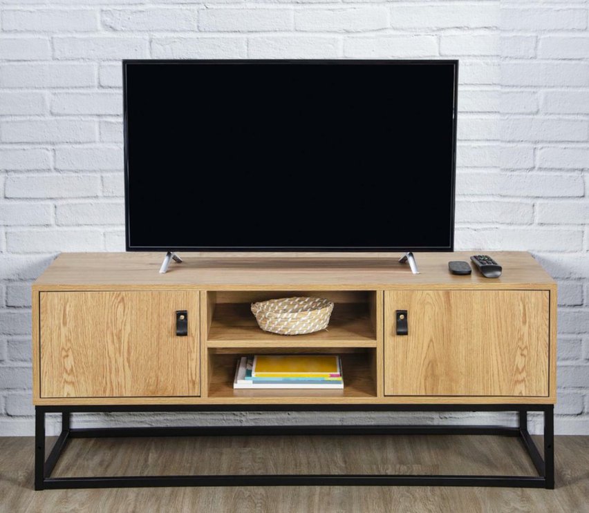 Affinant TV cabinet 117 cm oak/black