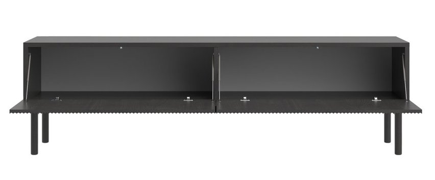 Nolie TV Cabinet 175 cm Standing Ash Portland Black