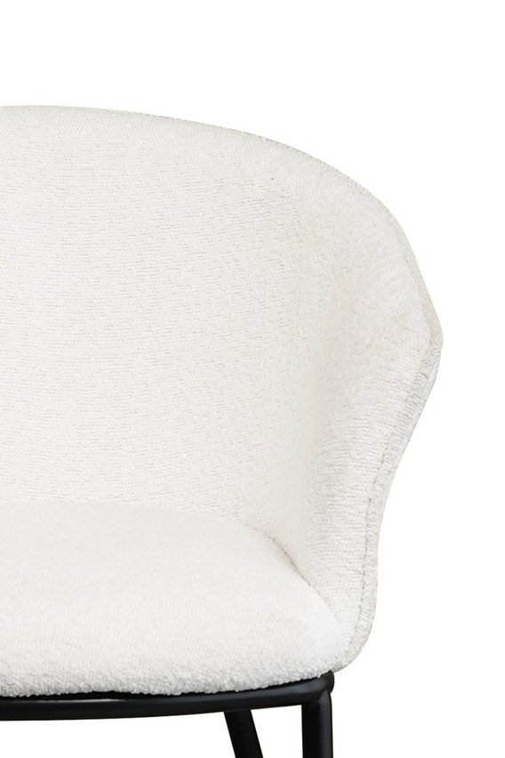 Immizes light cream upholstered chair