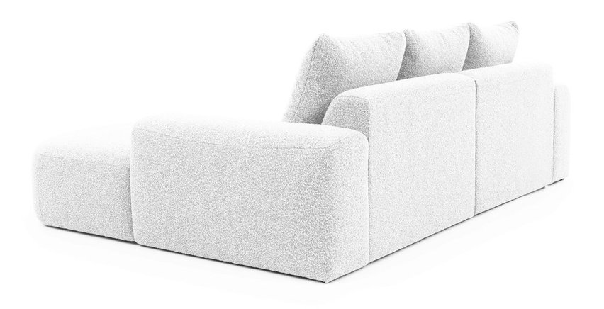 Castellina modular corner sofa L-shaped 255 cm smaller Abriamo 5 right-hand side