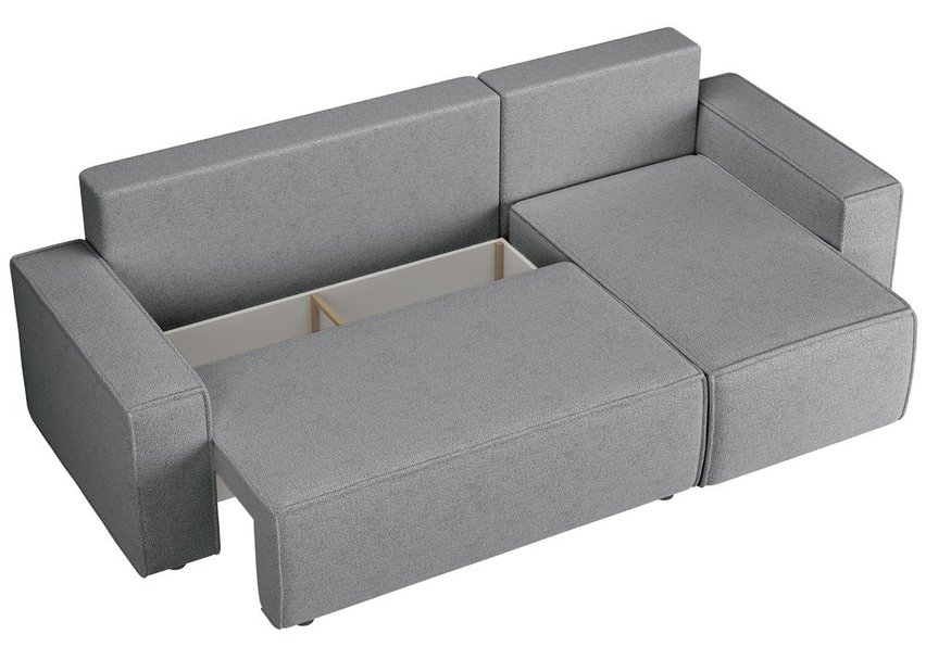 Copertino L-shaped Blur 18 universal corner sofa bed