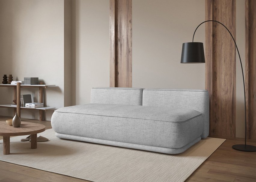 Leanno three-seater sofa with Moly 80 hydrophobic chenille container