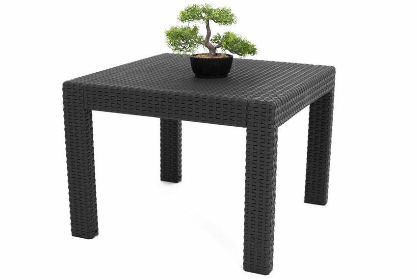 Georgia Keter four-seater garden set with a graphite table