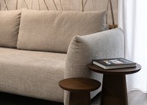 Candeiro three-seater sofa with storage space