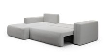 Corner sofa with sleeping function Lummi L-shaped Aragon 80 left-hand side