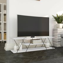 Ceeza TV cabinet 30x120 cm white