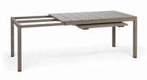 Rio Nardi extendable garden table 140-210x85 cm made of certified brown material