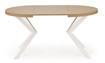 Obereler extendable table 100-250x100 cm golden oak/white