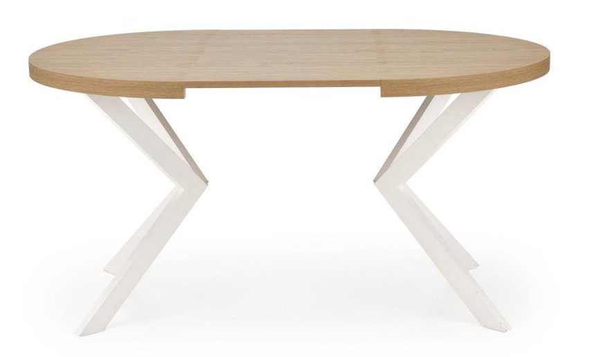 Obereler extendable table 100-250x100 cm golden oak/white