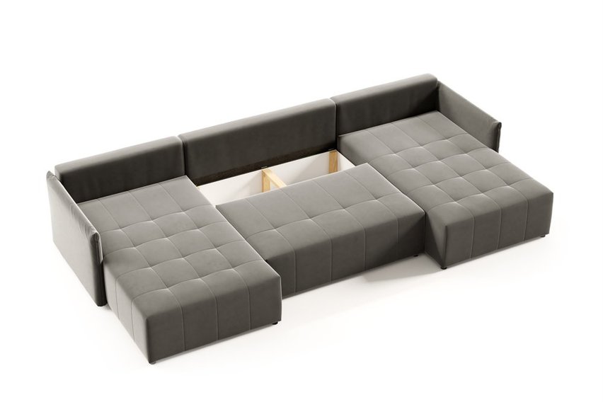 Matese U corner sofa bed (Fabric: Kronos 22)