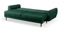 Kaccery three-seater sofa bed (Fabric: Riviera 38/ Botanical 54)