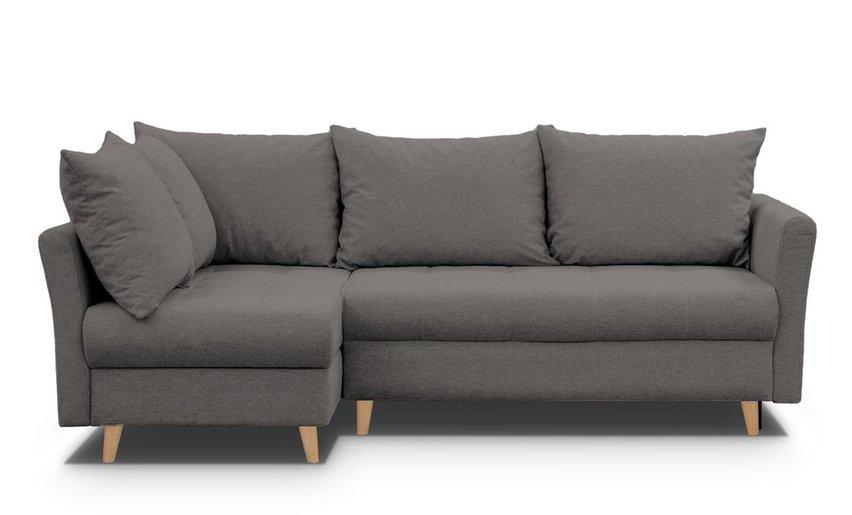 Lafre corner sofa bed with storage (Fabric: Gemma 93, Side: Left)