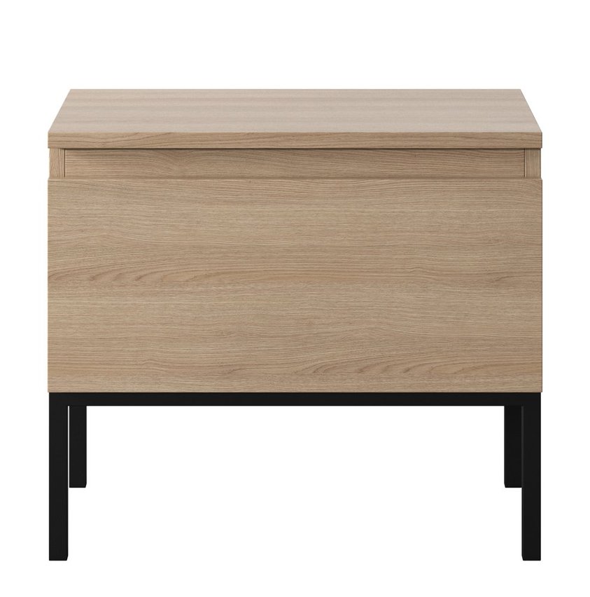 Bemmi Oak Linberg bedside table