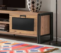 TV cabinet Stanized 180 cm with three drawers pine