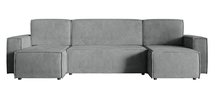 Copertino U-shaped corner sofa with sleeping function with container Element 13 universal