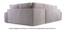 Figline L-shaped corner sofa with sleeping function with Onega 11 container in hydrophobic fabric, right-hand side