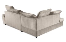 Malihini L-shaped corner sofa with sleeping function with container Element 17 velvet left-hand side