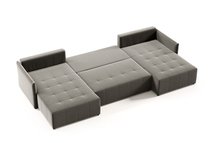 Matese U corner sofa bed (Fabric: Kronos 22)