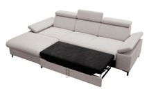 Millefolium Salvador 16 Agmamito left-sided L-shaped corner sofa with sleeping function with a container