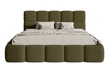 Upholstered bed 180x200 cm Cloudy olive Legend 05