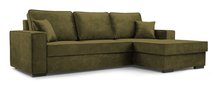 Corner sofa with sleeping function Pazzano L-shaped with container Palladium 10 right-hand side