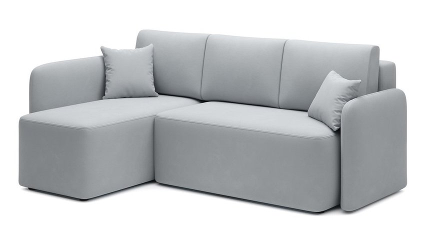 Corner sofa with sleeping function Cascato L-shaped with container Sola 04 left-hand side