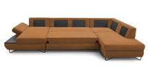 Lazaro U-shaped corner sofa bed with storage (Fabric: Salvador 15, Side: Left)