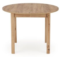 Nelloom extendable table 102-142x102 craft oak