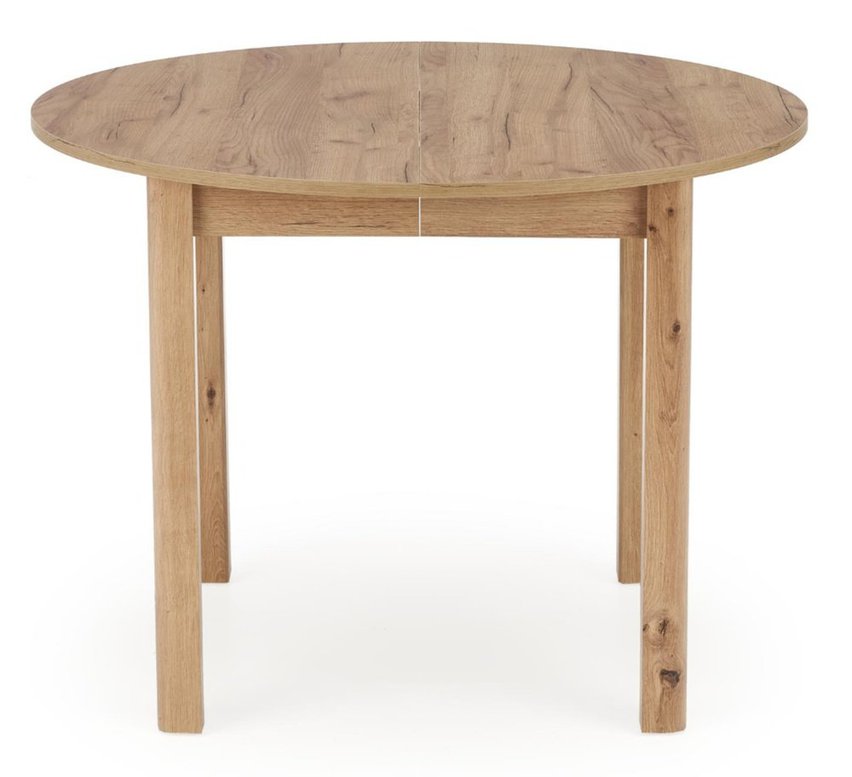 Nelloom extendable table 102-142x102 craft oak