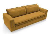 Baptello Poso 01 three-seater sofa bed with corduroy storage