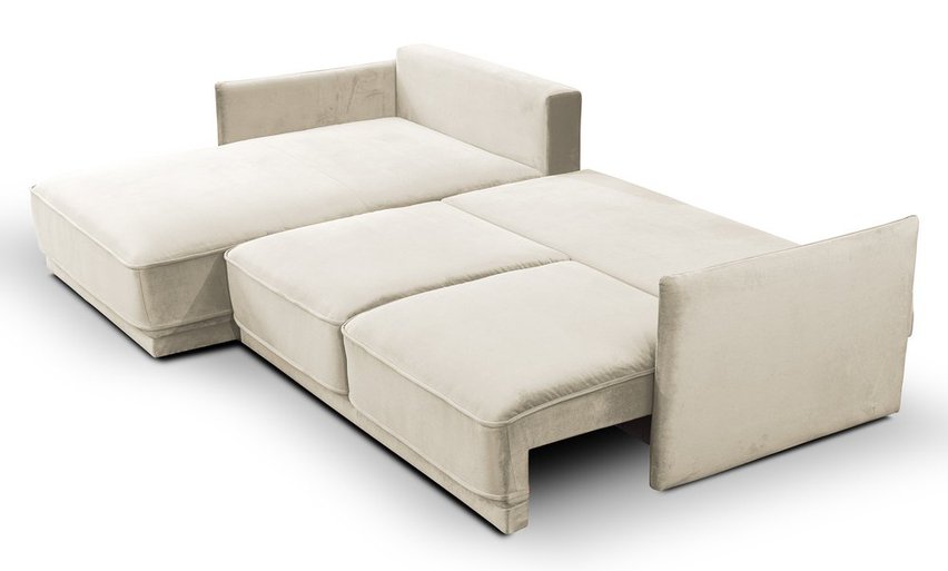 Corner sofa with sleeping function Trolla (Fabric: Element 17, Side: Right)