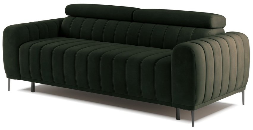 Three-seater sofa bed Gandi Riviera 38 Italian frame