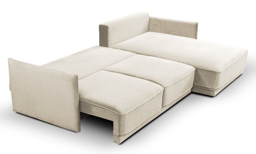 Corner sofa with sleeping function Trolla (Fabric: Element 17, Side: Left)