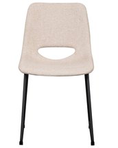 Panessy upholstered chair in beige chenille