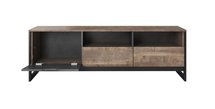 Varse TV cabinet with two drawers 161 cm sand grange oak / matera