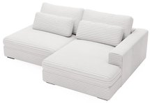 Corner sofa with sleeping function Lemmu L-shaped Tilia 01 right-hand side