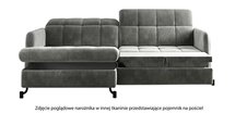 Clainlo corner sofa bed with storage (Fabric: Kronos 19, Side: Left)