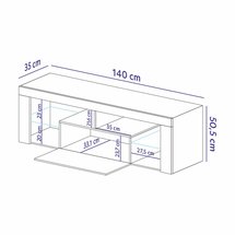 Bianko TV cabinet 140 cm