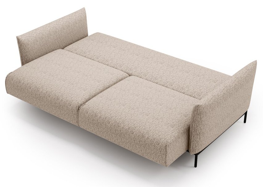 Soliano sofa bed with Impress me 12 chenille storage