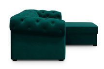 Corner sofa with sleeping function Brusce (Fabric: Kronos 19, Side: Right)