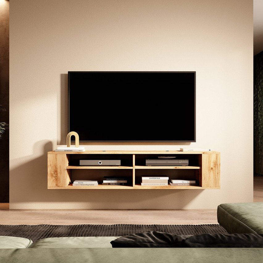 Wall TV cabinet 140 cm