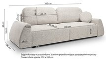 Pelloma Excite me 13 sofa bed