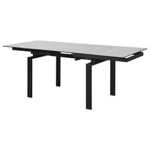 Ediazo extendable table 120-200x85 cm white