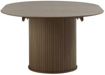 Gativel extendable table 120-167 cm burnt oak slats