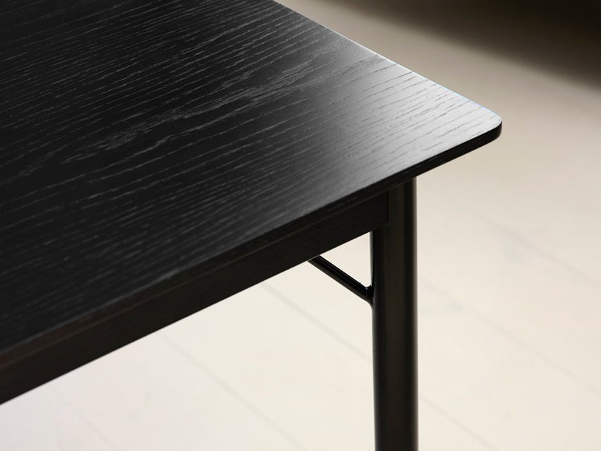 Savona Dining Table 95x180cm Black